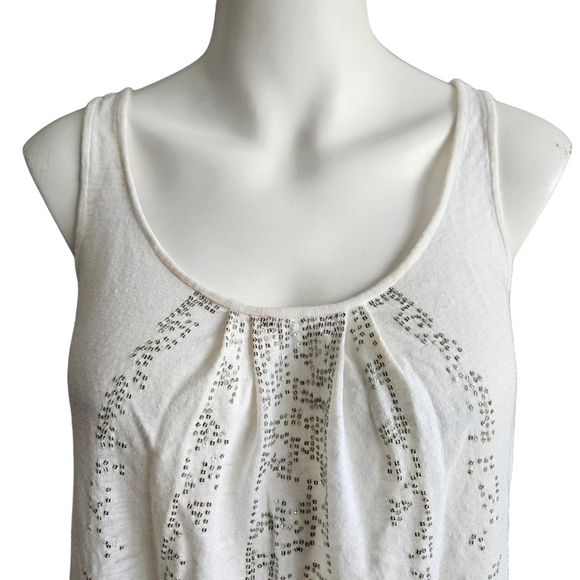 Eileen Fisher 100% Linen Tank Top Sz Small - Picture 2 of 6